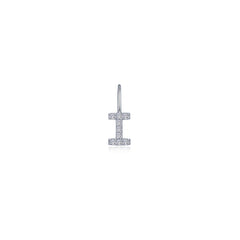 Letter I Charm Pendant