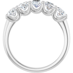 Platinum 2 CTW Lab-Grown Diamond Anniversary Band