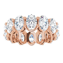 14K Rose Gold 5 1/5 CTW Lab-Grown Diamond Eternity Band
