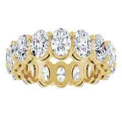 14K Yellow Gold 5 9/10 CTW Lab-Grown Diamond Eternity Band