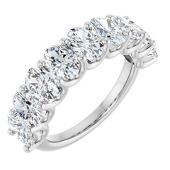 Platinum 3 5/8 CTW Lab-Grown Diamond Anniversary Band