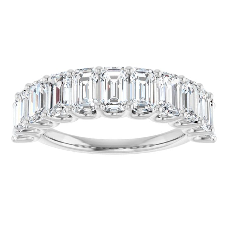 Platinum 3 3/8 CTW Lab-Grown Diamond Anniversary Band