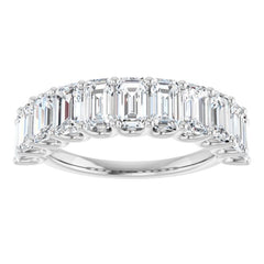 Platinum 3 3/8 CTW Lab-Grown Diamond Anniversary Band