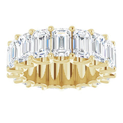 14K Yellow Gold 10 1/5 CTW Lab-Grown Diamond Eternity Band