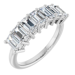 Platinum 2 1/6 CTW Lab-Grown Diamond Anniversary Band