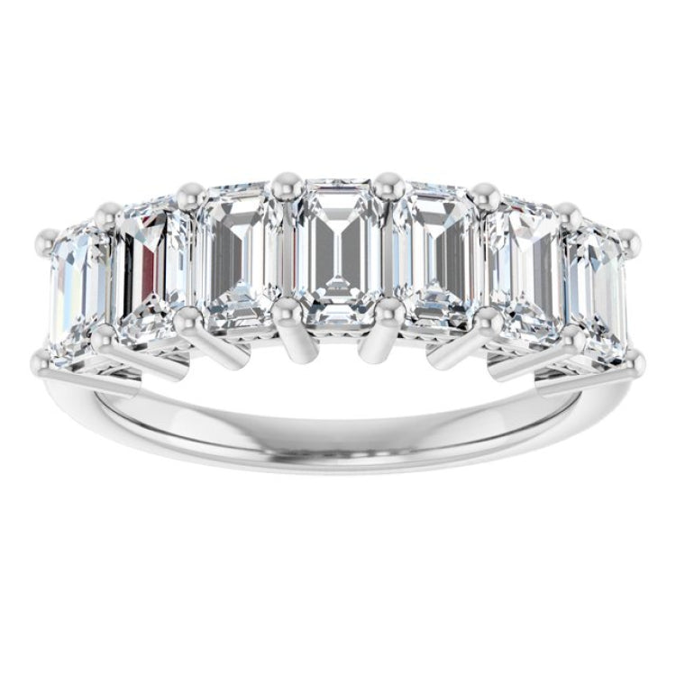 Platinum 2 1/6 CTW Lab-Grown Diamond Anniversary Band