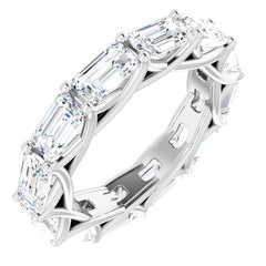 Platinum 4 1/5 CTW Lab-Grown Diamond Eternity Band