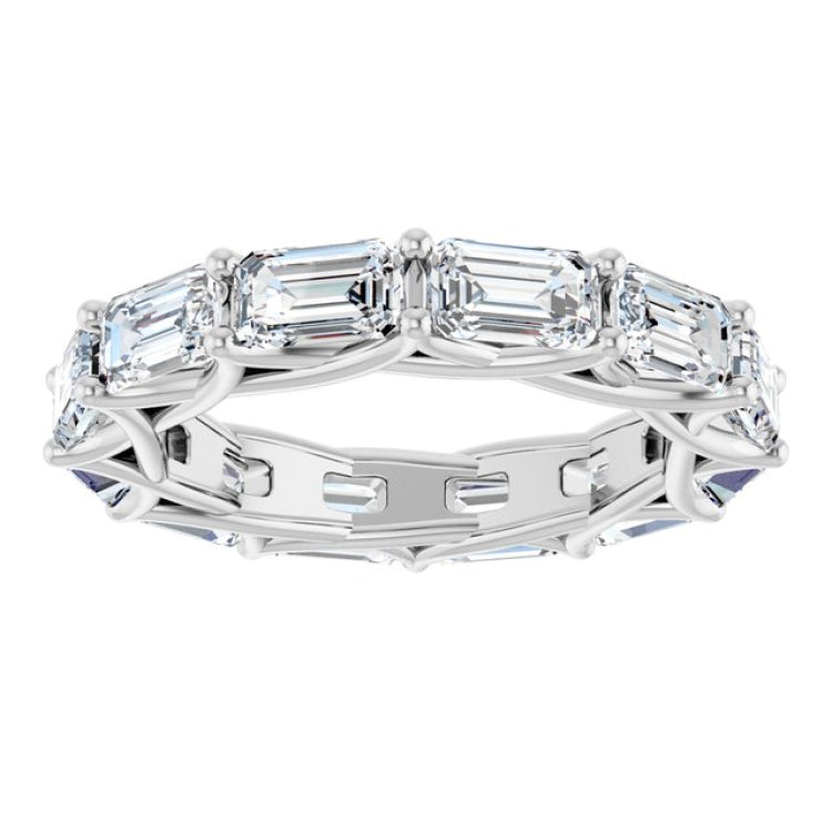 14K White Gold 4 1/5 CTW Lab-Grown Diamond Eternity Band