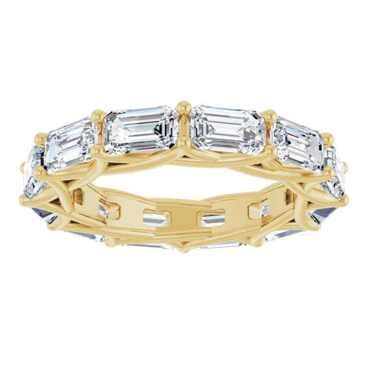 14K Yellow Gold 4 1/5 CTW Lab-Grown Diamond Eternity Band