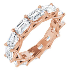 14K Rose Gold 4 1/2 CTW Lab-Grown Diamond Eternity Band