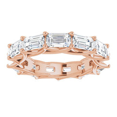 14K Rose Gold 4 1/2 CTW Lab-Grown Diamond Eternity Band