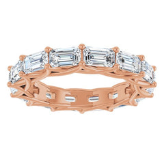 14K Rose Gold 4 9/10 CTW Lab-Grown Diamond Eternity Band