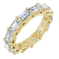 14K Yellow Gold 4 9/10 CTW Lab-Grown Diamond Eternity Band