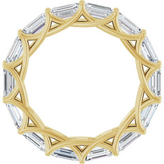 14K Yellow Gold 4 9/10 CTW Lab-Grown Diamond Eternity Band