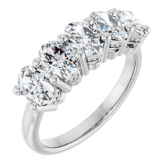 Platinum 1 7/8 CTW Lab-Grown Diamond Anniversary Band