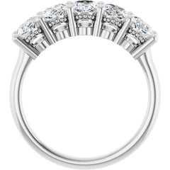 Platinum 1 7/8 CTW Lab-Grown Diamond Anniversary Band