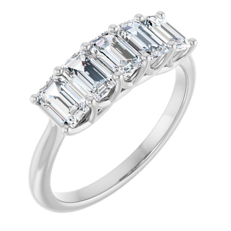 Platinum 1 3/4 CTW Lab-Grown Diamond Anniversary Band
