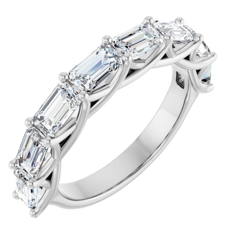Platinum 2 3/4 CTW Lab-Grown Diamond Anniversary Band
