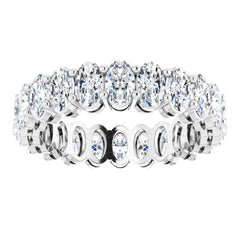 Platinum 5 1/2 CTW Lab-Grown Diamond Eternity Band