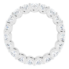 14K White Gold 4 3/4 CTW Lab-Grown Diamond Eternity Band