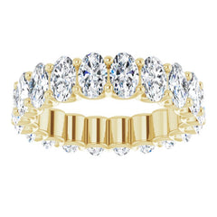 14K Yellow Gold 3 5/8 CTW Lab-Grown Diamond Eternity Band