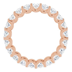 14K Rose Gold 5 1/4 CTW Lab-Grown Diamond Eternity Band