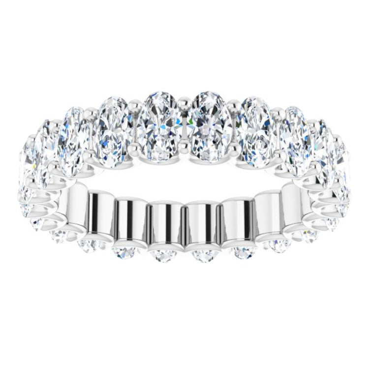 Platinum 5 1/2 CTW Lab-Grown Diamond Eternity Band