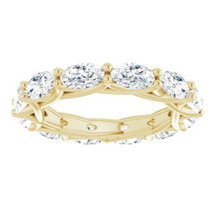 14K Yellow Gold 3 CTW Lab-Grown Diamond Eternity Band