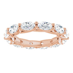 14K Rose Gold 3 CTW Lab-Grown Diamond Eternity Band