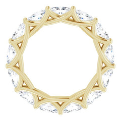 14K Yellow Gold 3 1/4 CTW Lab-Grown Diamond Eternity Band