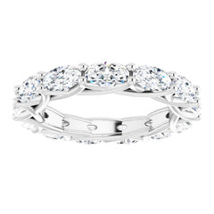 Platinum 3 1/4 CTW Lab-Grown Diamond Eternity Band