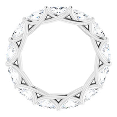 Platinum 3 1/4 CTW Lab-Grown Diamond Eternity Band