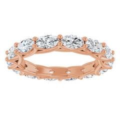 14K Rose Gold 3 1/2 CTW Lab-Grown Diamond Eternity Band