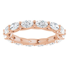 14K Rose Gold 3 1/2 CTW Lab-Grown Diamond Eternity Band