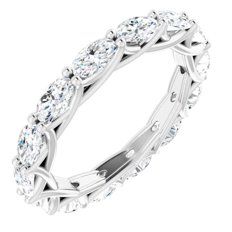 Platinum 3 1/2 CTW Lab-Grown Diamond Eternity Band