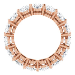 14K Rose Gold 5 1/2 CTW Natural Diamond Eternity Band
