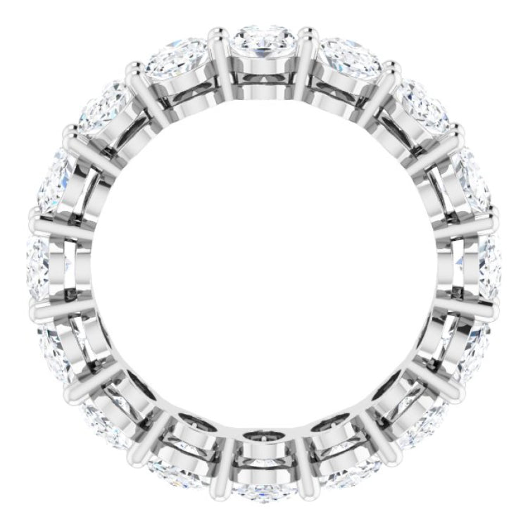 Platinum 5 9/10 CTW Natural Diamond Eternity Band