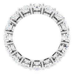 Platinum 5 9/10 CTW Natural Diamond Eternity Band