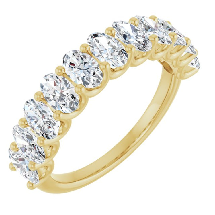 14K Yellow Gold 2 3/4 CTW Natural Diamond Annniversary Band