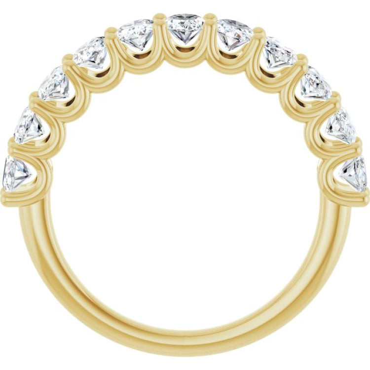 14K Yellow Gold 2 3/4 CTW Natural Diamond Annniversary Band