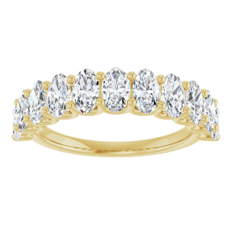 14K Yellow Gold 2 3/4 CTW Natural Diamond Annniversary Band