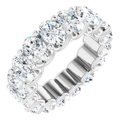 14K White Gold 5 9/10 CTW Natural Diamond Eternity Band