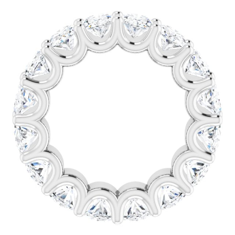 14K White Gold 5 9/10 CTW Natural Diamond Eternity Band