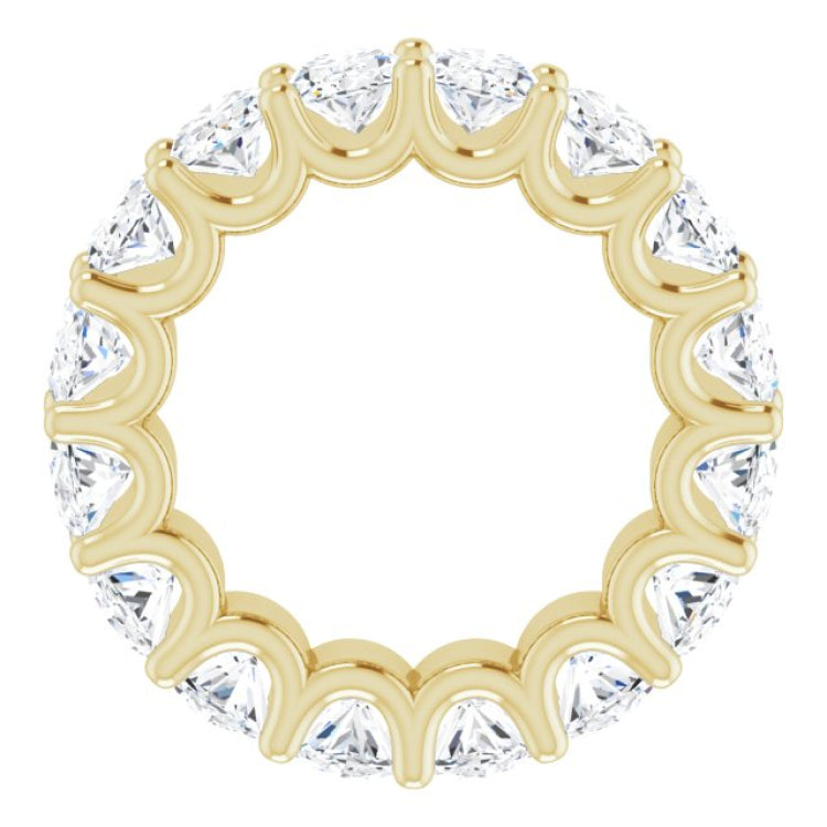 14K Yellow Gold 5 9/10 CTW Natural Diamond Eternity Band