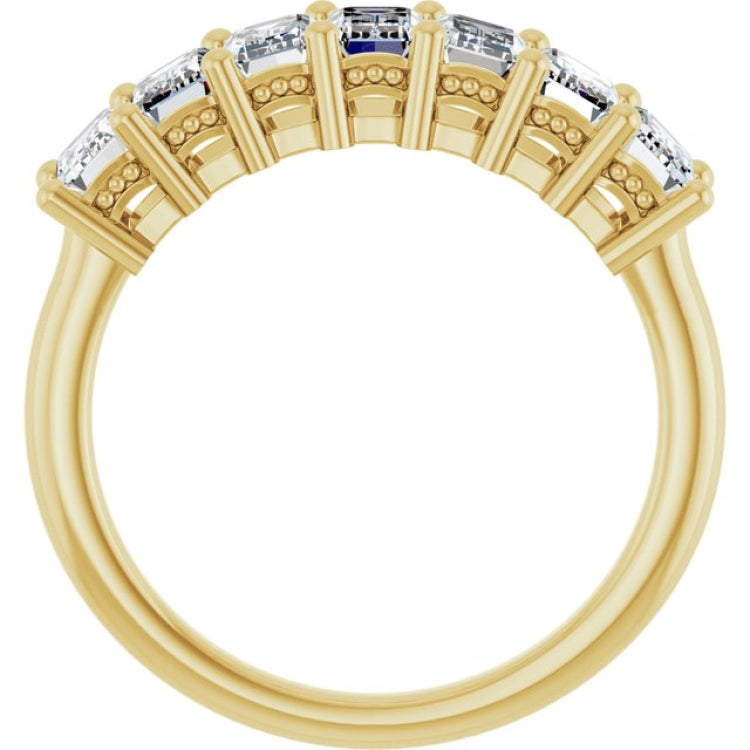 14K Yellow Gold 2 1/2 CTW Natural Diamond Anniversary Band