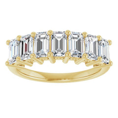 14K Yellow Gold 2 1/2 CTW Natural Diamond Anniversary Band