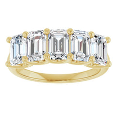 14K Yellow Gold 3 CTW Natural Diamond Anniversary Band