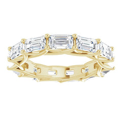 14K Yellow Gold 4 1/2 CTW Natural Diamond Eternity Band