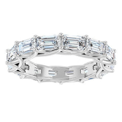 14K White Gold 4 9/10 CTW Natural Diamond Eternity Band