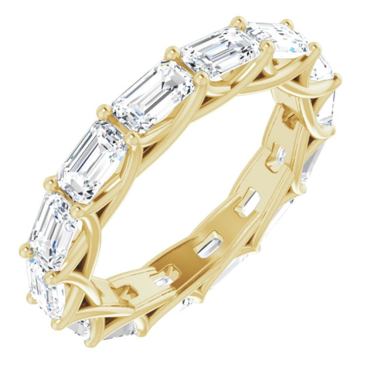14K Yellow Gold 4 9/10 CTW Natural Diamond Eternity Band